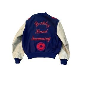 VTG  1988 Berkeley Bears MI  High School Letterman's Jacket Size 46 Fast Ship